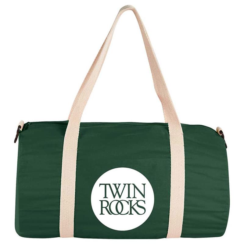 Barrel 18" 5oz Cotton Canvas Duffel Bag
