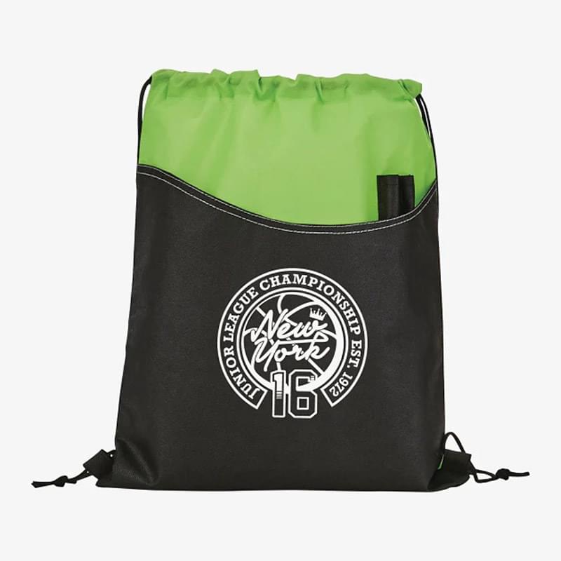 Rivers Non-Woven Drawstring Bag