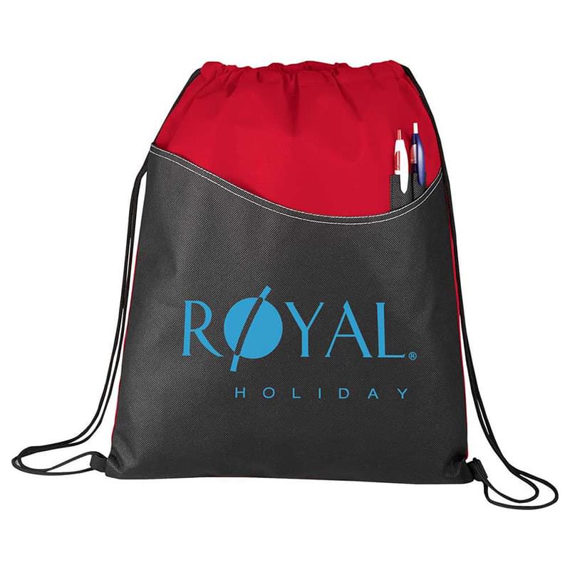 Rivers Non-Woven Drawstring Bag
