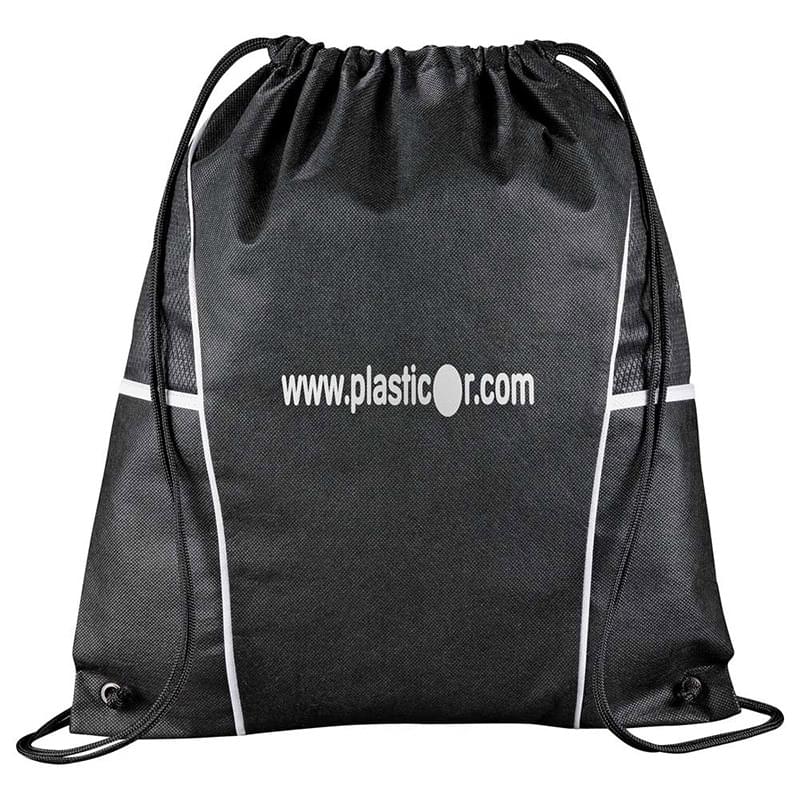 Diamond Drawstring Cinch Backpack