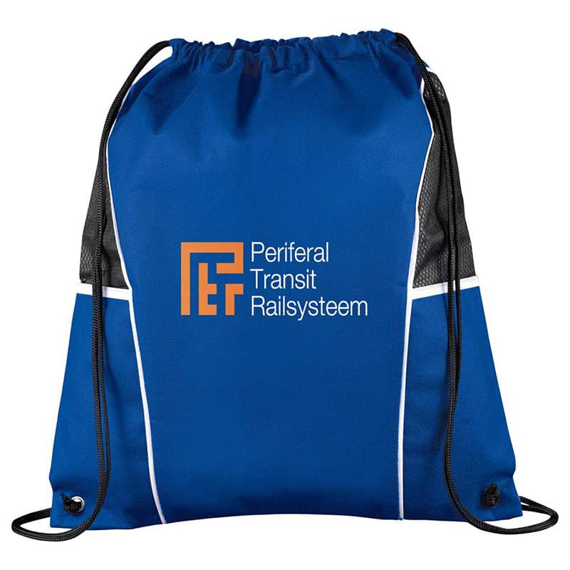 Diamond Non-Woven Drawstring Bag