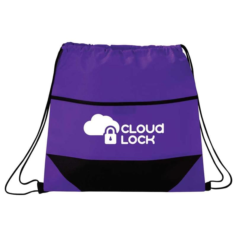 Angles Non-Woven Drawstring Bag