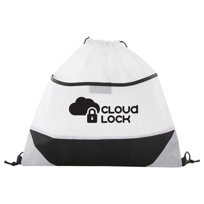 Angles Non-Woven Drawstring Bag
