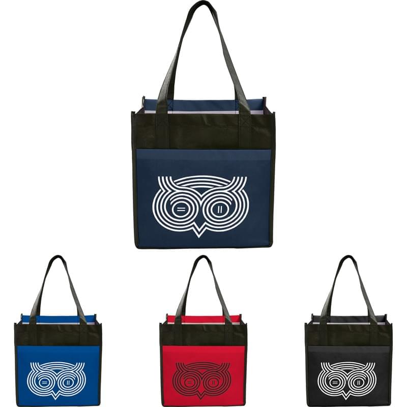 Laminated Non-Woven Cube Tote