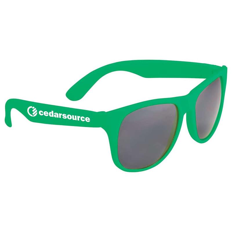 Solid Retro Sunglasses