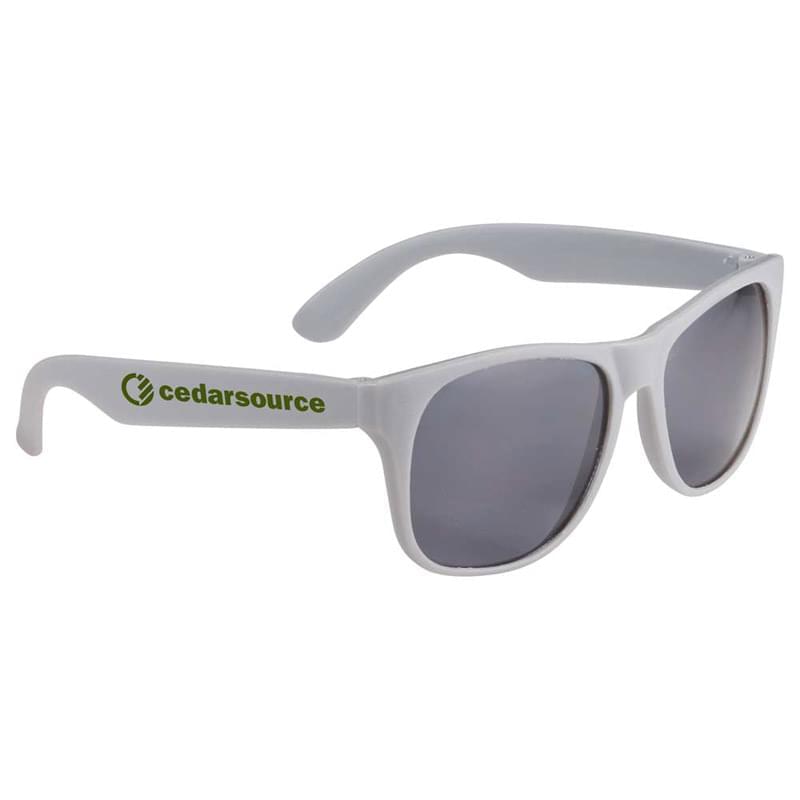 Solid Retro Sunglasses