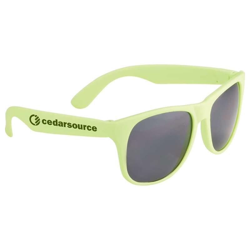 Solid Retro Sunglasses