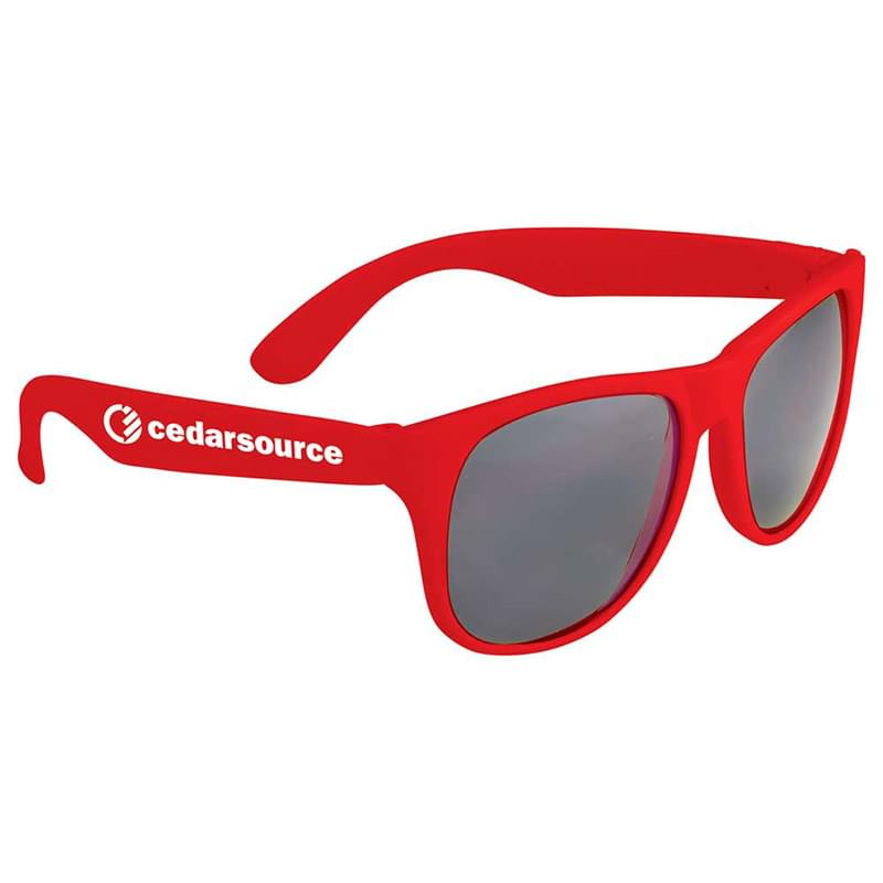 Solid Retro Sunglasses