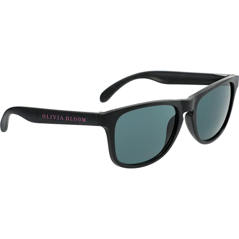 Plastic & Wheat Straw Sunglasses