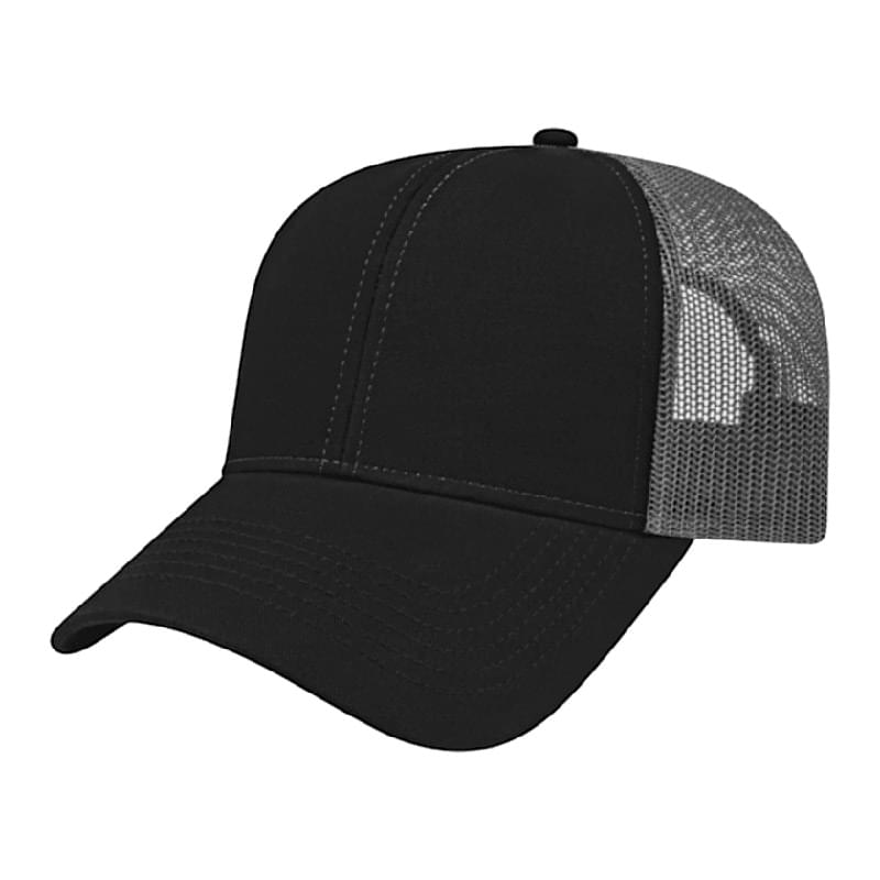 Cap America Two-Tone Trucker Mesh Back Cap