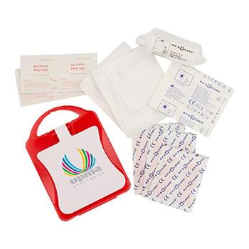 21-Piece First Aid Kit with Recycled Case