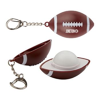 Football SPF15 Lip Balm with Keychain