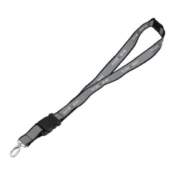 Recycled Polyester Reflective Lanyard