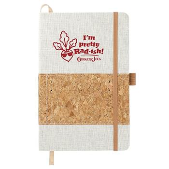 5.5" x 8.5" Recycled Cotton and Cork Bou