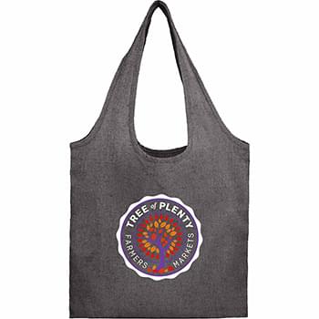 Recycled 5oz Cotton Twill Shopper Tote