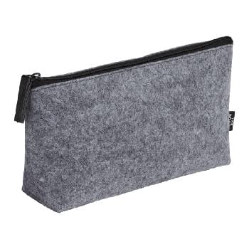 The Goods Recycled Felt Zippered Pouch