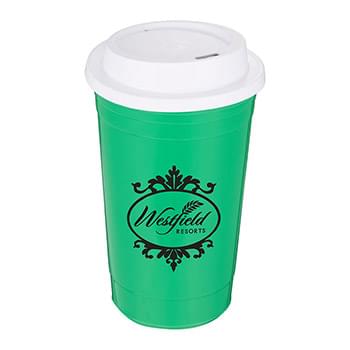 The Traveler Insulated Cup 16 oz. w/ Lid