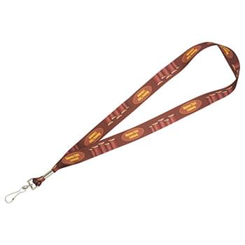 Full Color 1" Premium Lanyard w/ Hook