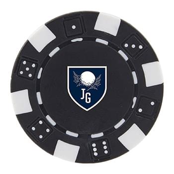Recycled Poker Chip Ball Marker