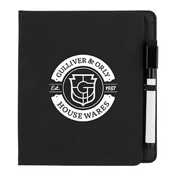 Recycled PU White Board &amp; Sticky Notes Pad